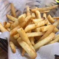 Fries (baked, no deep fryer, so vegan)  at Padrone's Pizza in Greenville