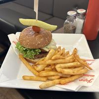Beyond Burger 🍔   at Tommy's Cafe in North Vancouver