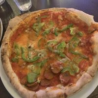 Vegan chorizo pizza 🍕   at DEJ in Copenhagen