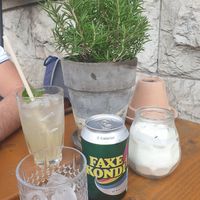 Nice table decoration at DEJ in Copenhagen