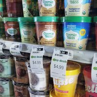 Non dairy frozen. Favorite at Co-Opportunity in Santa Monica