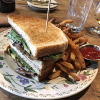 Veggie sammie with avocado at Right Proper in Washington