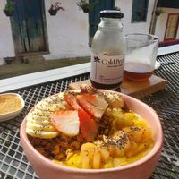 Tropic Smoothie bowl 10/10, cold brew 10/10 at Coco Bowl in Salento