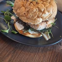 Thai burger at Coco Bowl in Salento