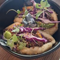 Bao bun at Coco Bowl in Salento