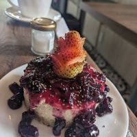 Cheesecake at Coco Bowl in Salento