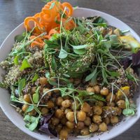 Buddha bowl at Coco Bowl in Salento