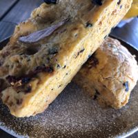 vegan focaccia  at Dulan Cape Cafe 都蘭海角咖啡 in Donghe