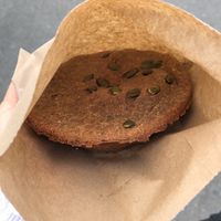 Creamy jackfruit pie at Rainbow Kitchen in Lower Moutere
