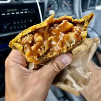 Tempeh goulash pie at Rainbow Kitchen in Lower Moutere