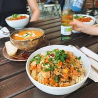 Suppe, Pasta, Tofu Allerlei  at Bärenwald Müritz in Stuer