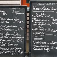 the menu of the day at Bärenwald Müritz in Stuer