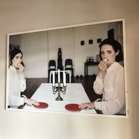 Cool art at Gabfoods in Istanbul