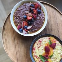 Vegan Porridge's at Gabfoods in Istanbul
