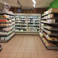 aisles - fridges at EkoPlaza in Barneveld