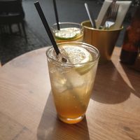 Ellis lemonade at Ellis Gourmet Burger in Breda