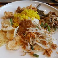 vegan ricetable at Bali James in Breda