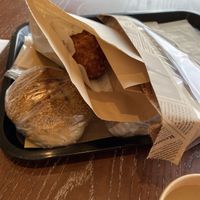 Many different kinds of bread  at Bakery and Table in Hakone