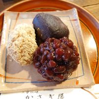Ohagi  at Kasagiya in Kyoto
