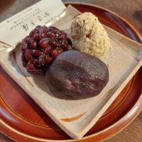 Ohagi at Kasagiya in Kyoto