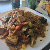 Pad see ew with tofu at Bright Star in Rancho Cucamonga