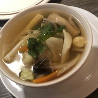 Vegetable soup  at Bright Star in Rancho Cucamonga