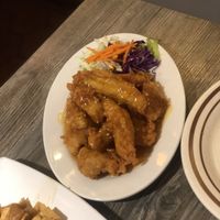 Orange soy chicken  at Bright Star in Rancho Cucamonga