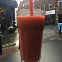 Strawberry Shake  at Creams Cafe in Windsor