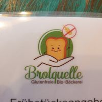 Super cute logo at Brotquelle in Berlin
