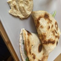 Vegane Manakish  at elbén am Aasee in Muenster