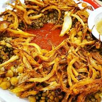 Vegan Koshary at Falafel n Cafe in Clearwater