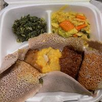 vegan combo   at Awash in San Diego