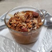 Veganes Schokomousse at Leef in Caldas Da Rainha