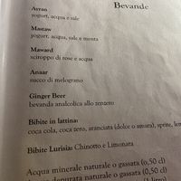 Bevande  at Kirkuk Kaffe in Turin