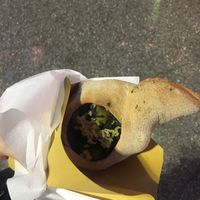 Turkish pizza at Circo dei Sapori - Food Truck in Padua