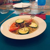 Quinoa veggie salad  at Lo Portal de Tamarit in Tortosa