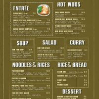 Try our new vegan menu at Thai at Point Cook in Point Cook