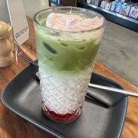 Berry Matcha  at Good Food Emporium Cafe - Illume in Narre Warren