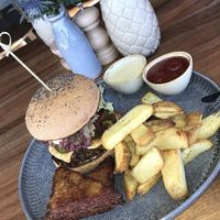 Emporium Burger at Good Food Emporium Cafe - Illume in Narre Warren