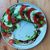 Mouthwatering avo caprese at Good Food Emporium Cafe - Illume in Narre Warren