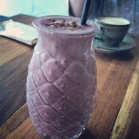 Blackberries smoothie  at Good Food Emporium Cafe - Illume in Narre Warren