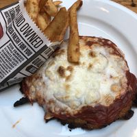 Parmy and Chips at Schnitz in Cairns