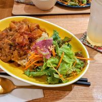 Vegan japanese curry at Solviva Yukisaryou in Osaka