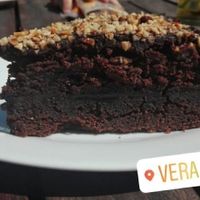 Schoko-Walnuss-Kuchen at Vera Veggie in Detmold