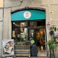 The restaurant  at Falafel Bowls in Barcelona