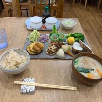 Vegan teishoku plate November at Tom Tam in Yokohama