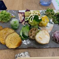 Teishoku A plate at Tom Tam in Yokohama