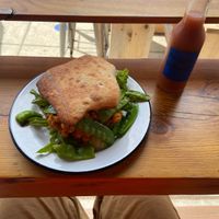 First time here, there are a few vegan options available still.  at Maize & Barley in Edmonds