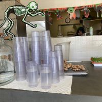 Water station  at Simple Cafe in Asheville