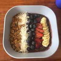 Açaí bowl  at Simple Cafe in Asheville